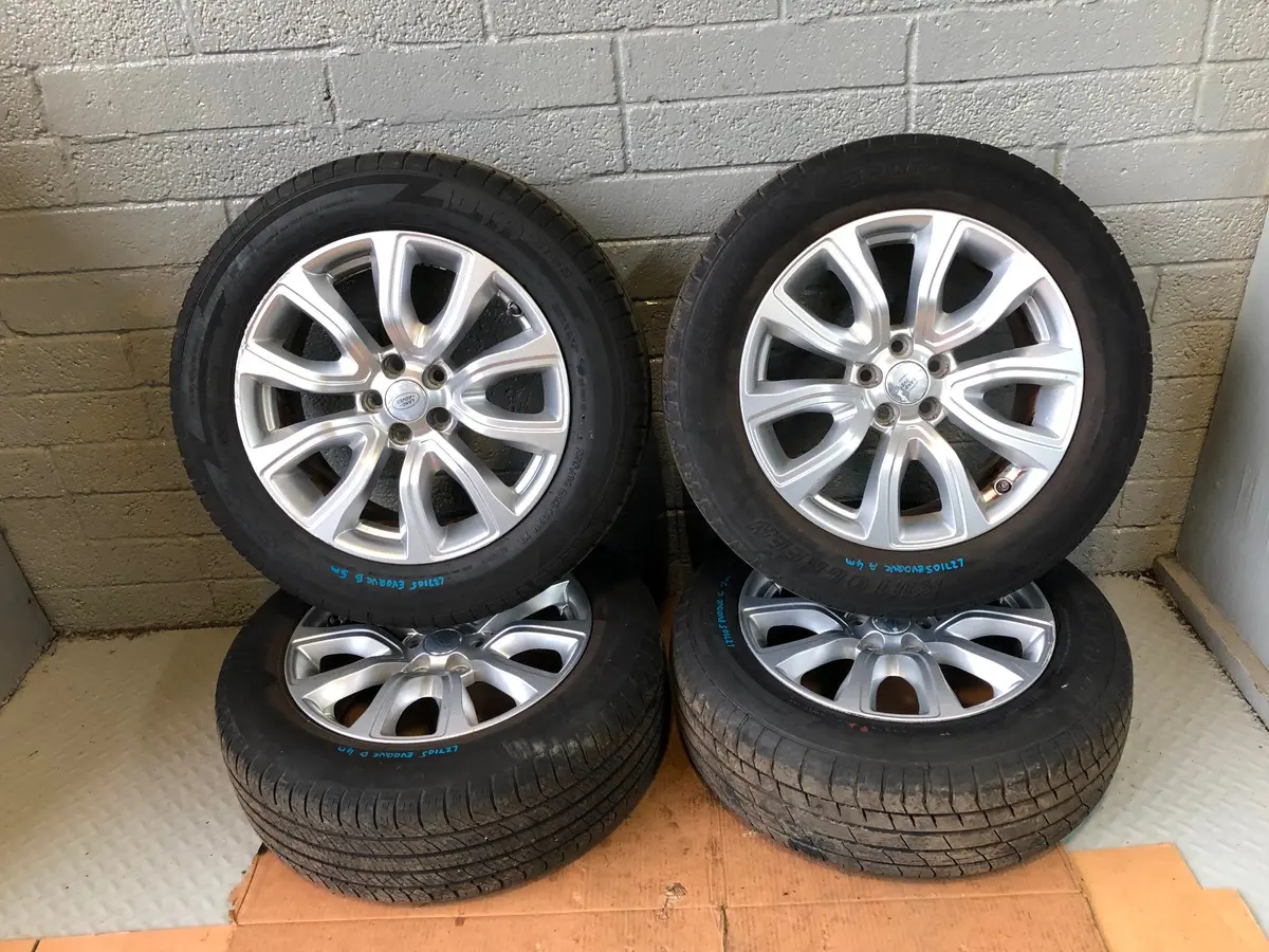 Range Rover Evoque Alloy Wheels And Tyres 4X 18" 235/60R18  L538 L27105 1