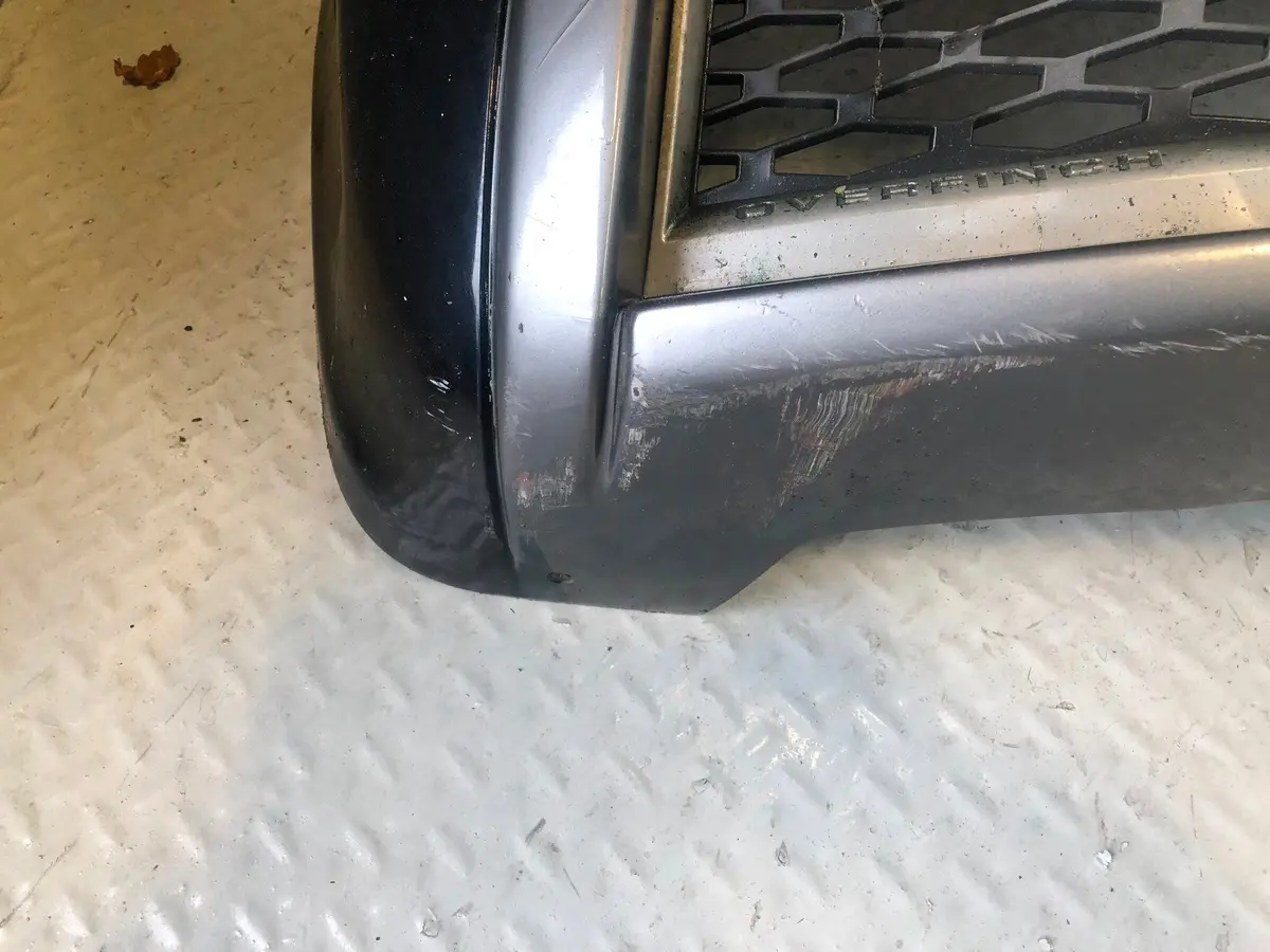 Range Rover L322 Front Bumper Overfinch Mariana Black 2006 To 2009 R27115 2