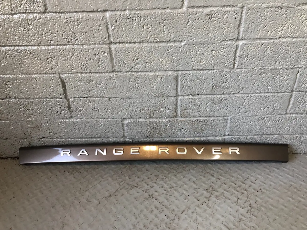 Range Rover Sport Tailgate Lower Trim Panel In Nara Bronze L320 2009 To 2013 1