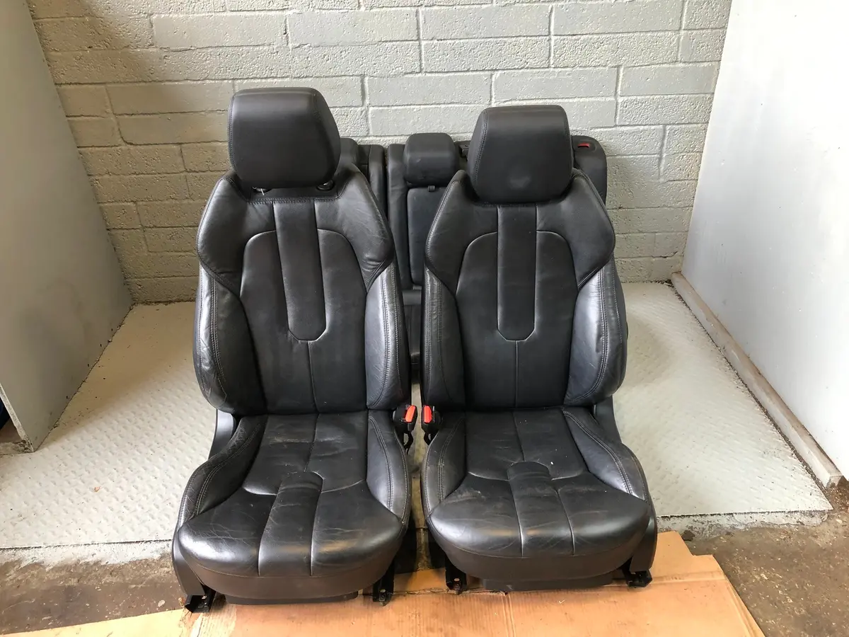 Range Rover Evoque Seats Set Of Electric Black Leather L538 2011 To 2015 L27105 1