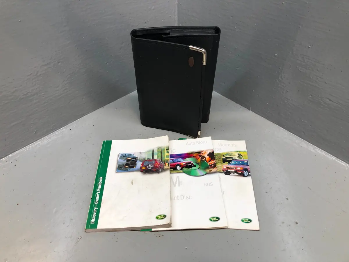 Discovery 2 Handbook User Manual In Wallet Land Rover 1998 To 2002 R28105 1