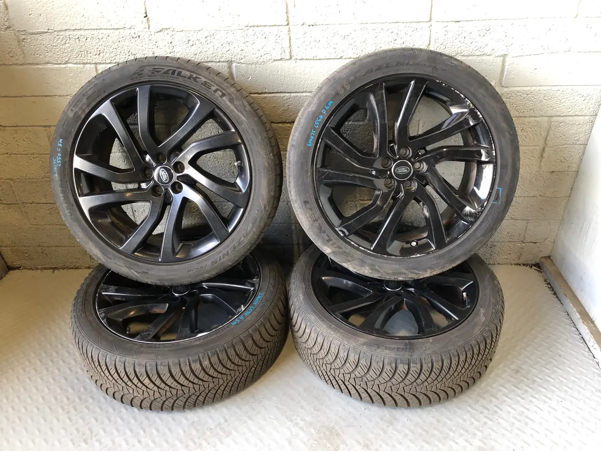 Discovery Sport Alloy Wheels And Tyres 4X 20" 245/45R20 L550 Land Rover L14075 1