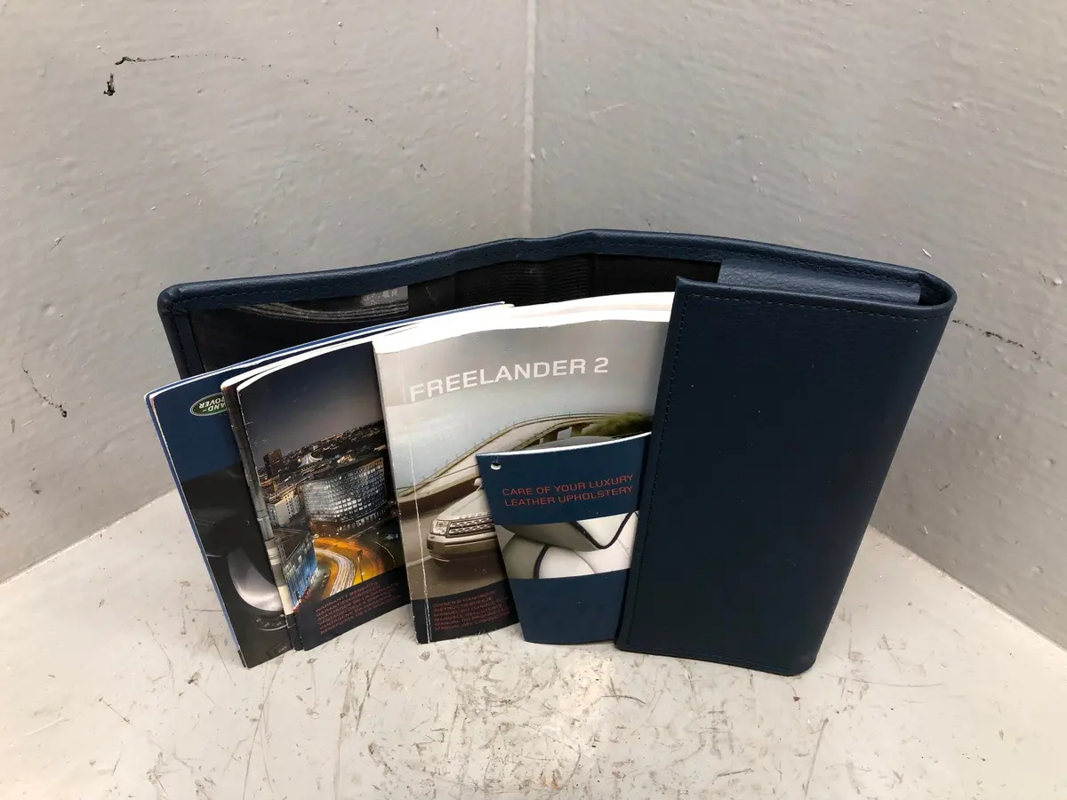 Freelander 2 Handbook User Manual In Wallet Land Rover 2006 To 2011 R22016 1