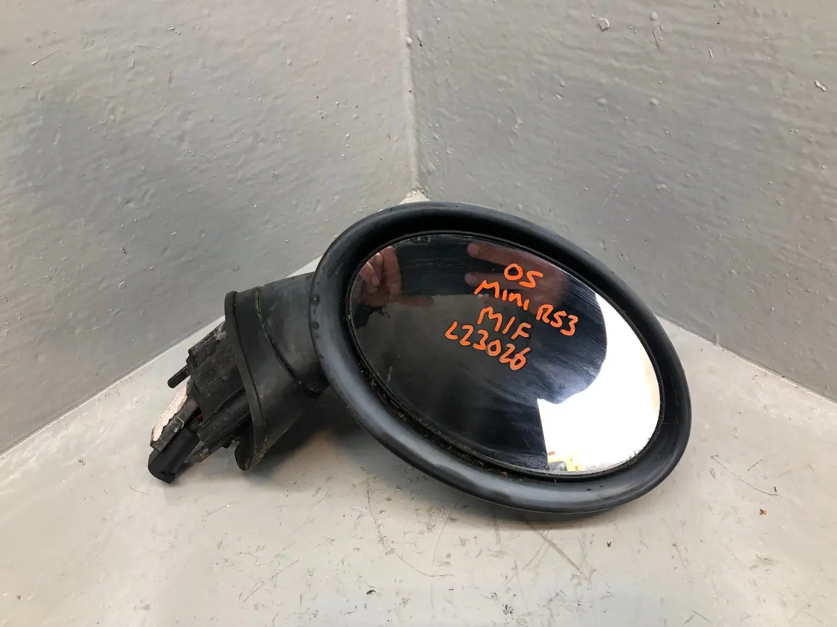 Mini R53 Door Mirror Off Side Right Chrome Electric 2001 To 2006 1