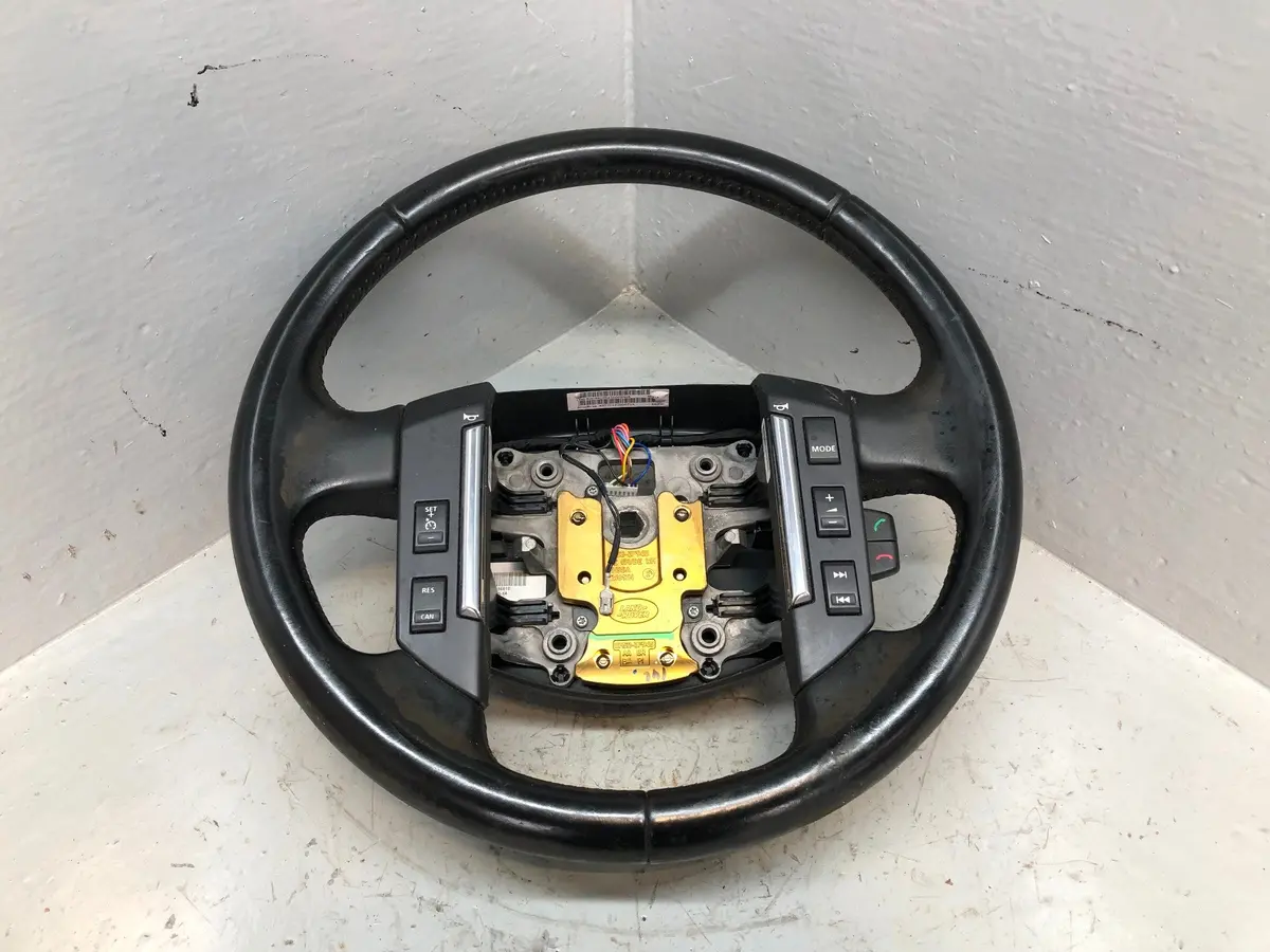 Freelander 2 Steering Wheel Black Leather Multi Function Land Rover R22016 1