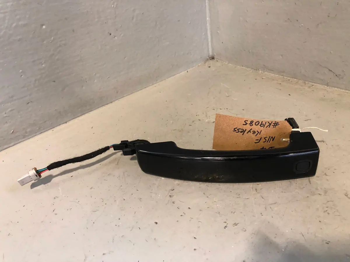 Discovery 4 External Keyless Door Handle Near Side Front Black Land Rover 1