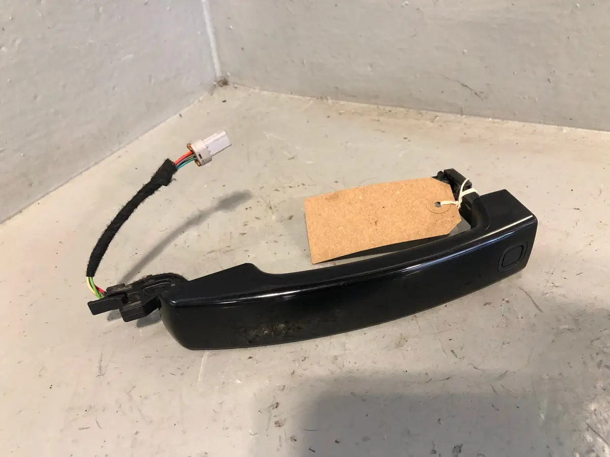 Discovery 4 External Keyless Door Handle Off Side Rear Black Land Rover 2
