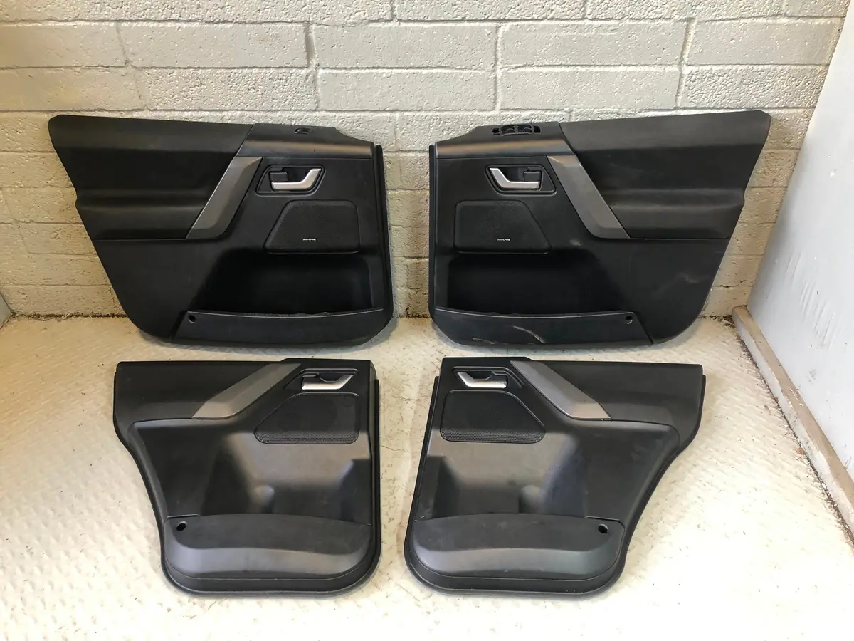 Freelander 2 Door Cards Set Of 4 In Black Cloth Land Rover 2006 To 2011 R09125 1