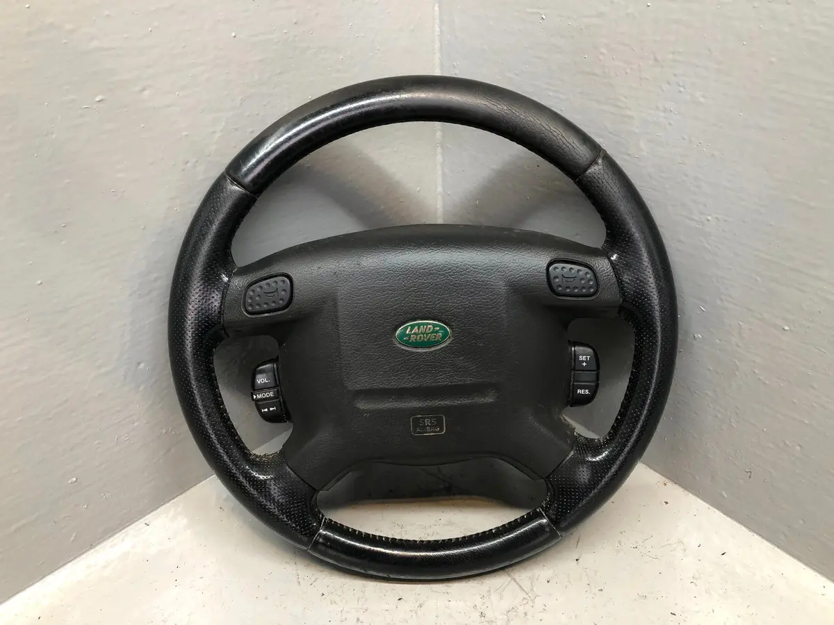 Discovery 2 Steering Wheel Land Rover Black Leather Multi Function R19026 1