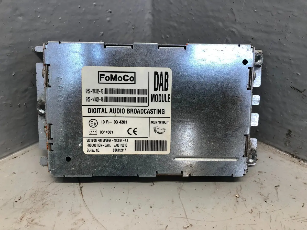 Jaguar Xf Dab Radio Module 6H52-19C032-Ag Land Rover 2008 To 2015 1