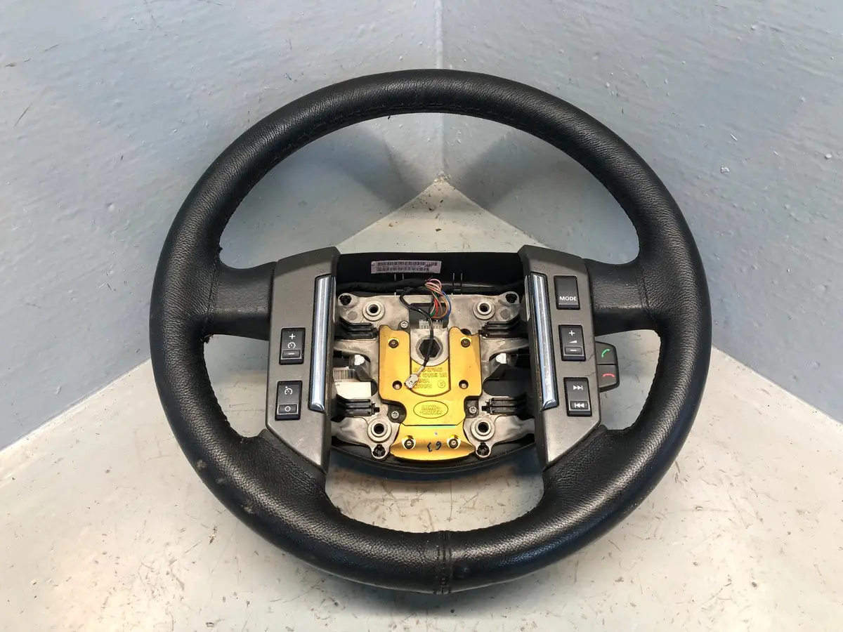 Freelander 2 Steering Wheel Black Leather Multi Function Land Rover R09125 1