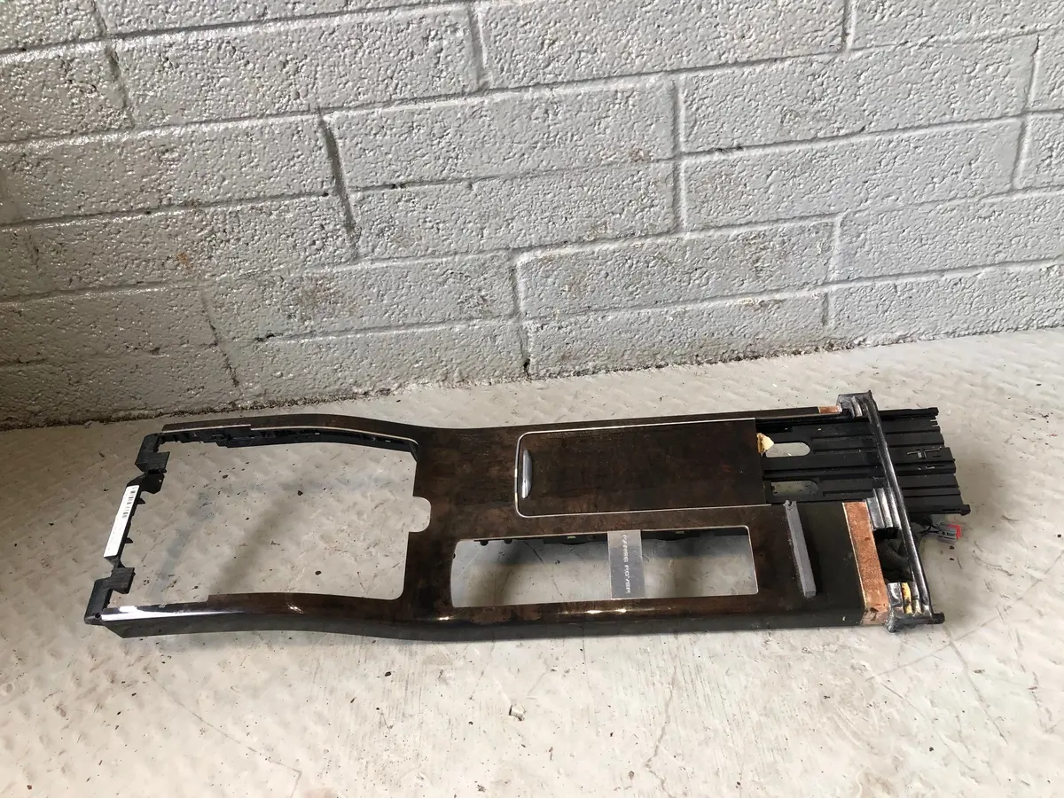 Range Rover L405 Centre Console Trim Surround Burr Wood Cup Holders Rhd 1