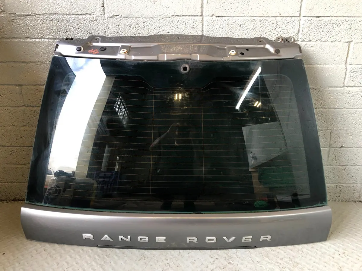 Range Rover L322 Tailgate Upper With Glass Stornoway Grey 2002 To 2013 L24026 1