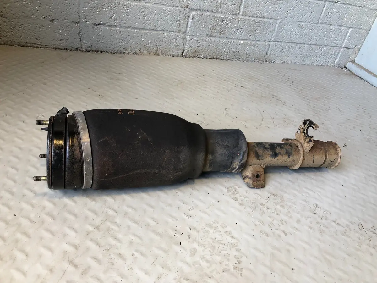 Range Rover L322 Air Suspension Strut Off Side Front Dunlop 01438A 2002 To 2006 2