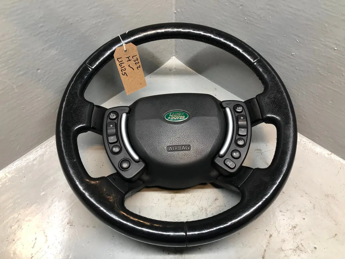 Range Rover L322 Steering Wheel Heated Multi Function Black 2002 To 2009 L16125 1