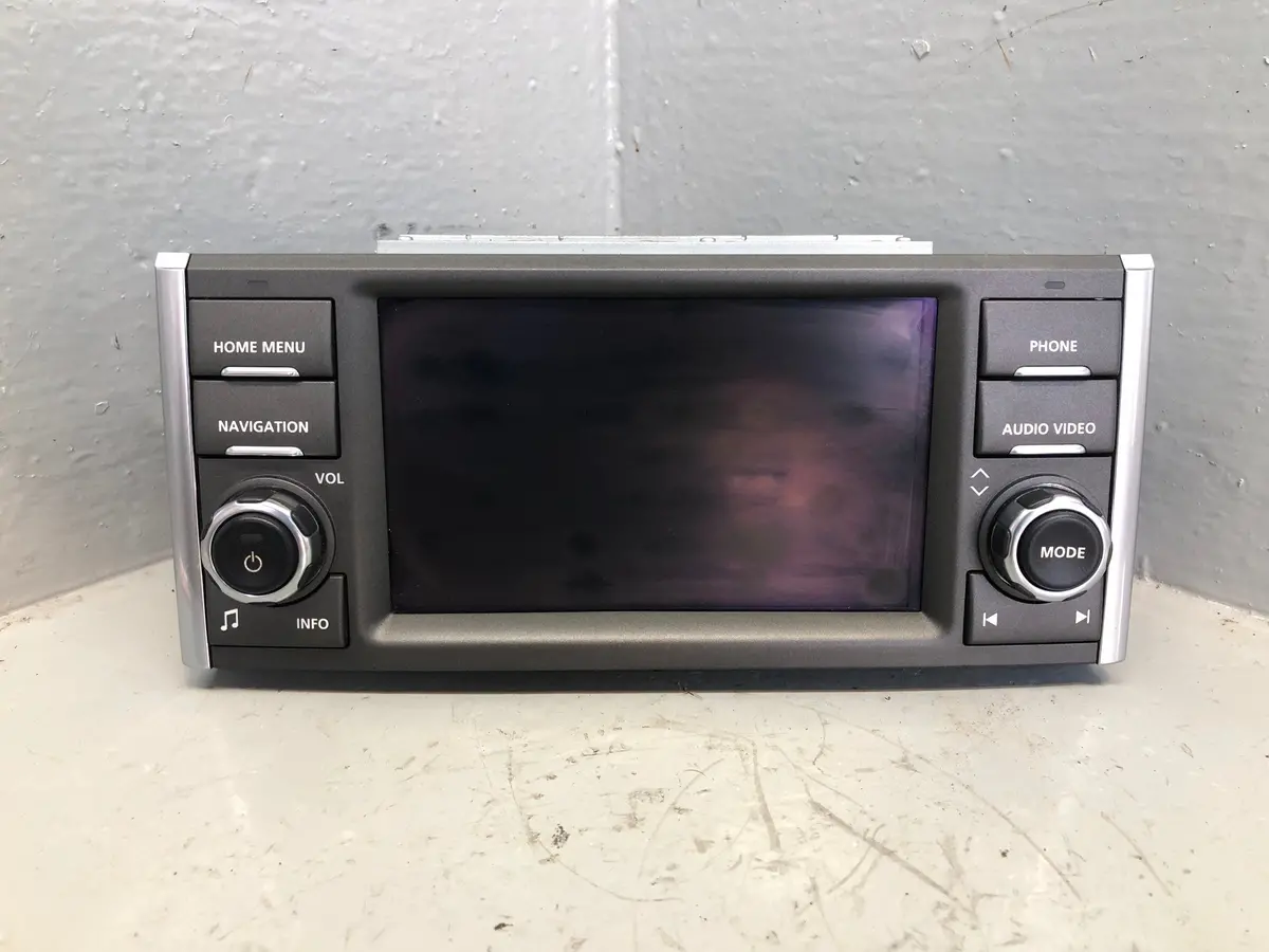 Range Rover L322 Radio Sat Nav Video Display Screen Bh42-10E887-Nc 2010 To 2013 1