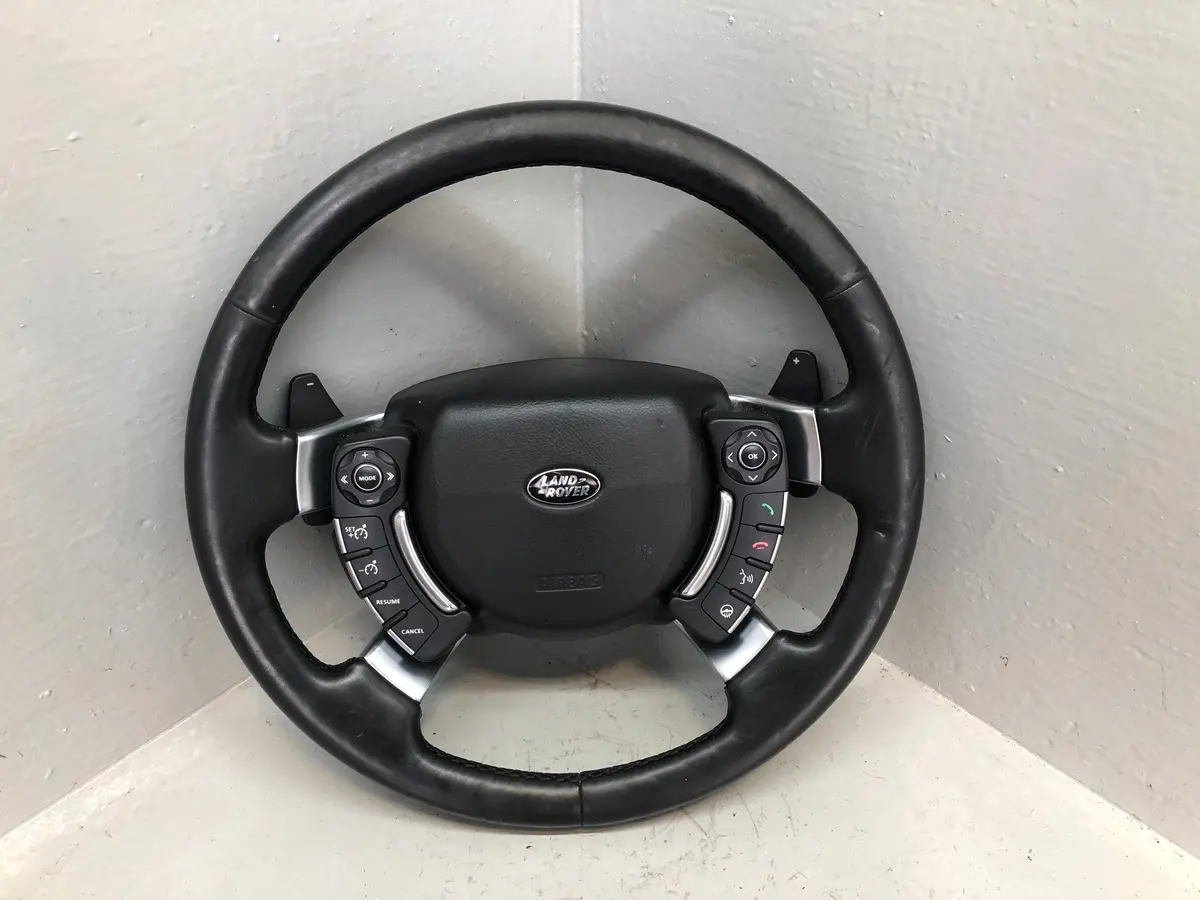 Range Rover L322 Leather Steering Wheel Heated Paddle Shift 2010 To 2013 L24026 1