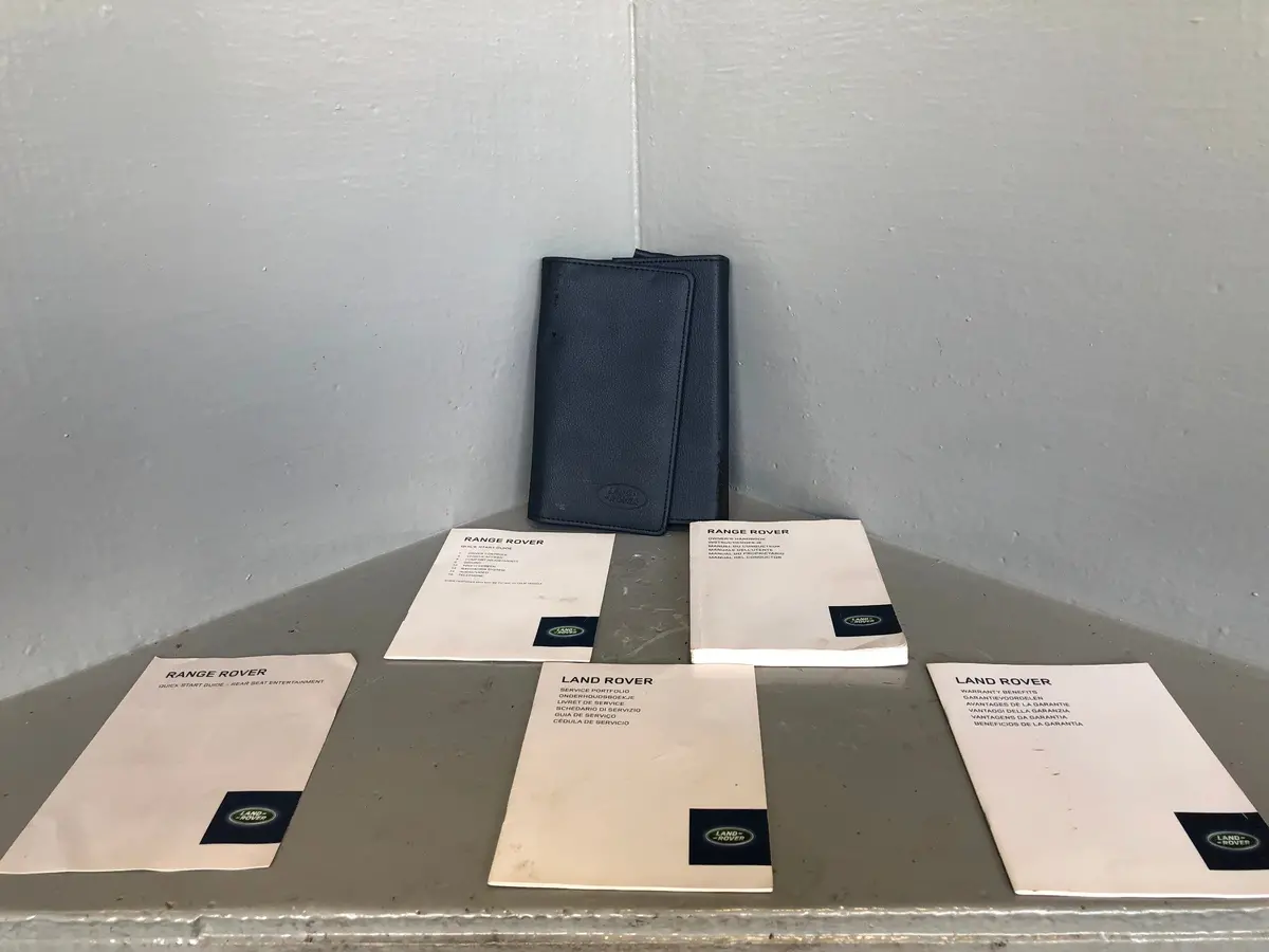 Range Rover L405 Handbook User Guides And Wallet 2013 To 2015 L18085 1