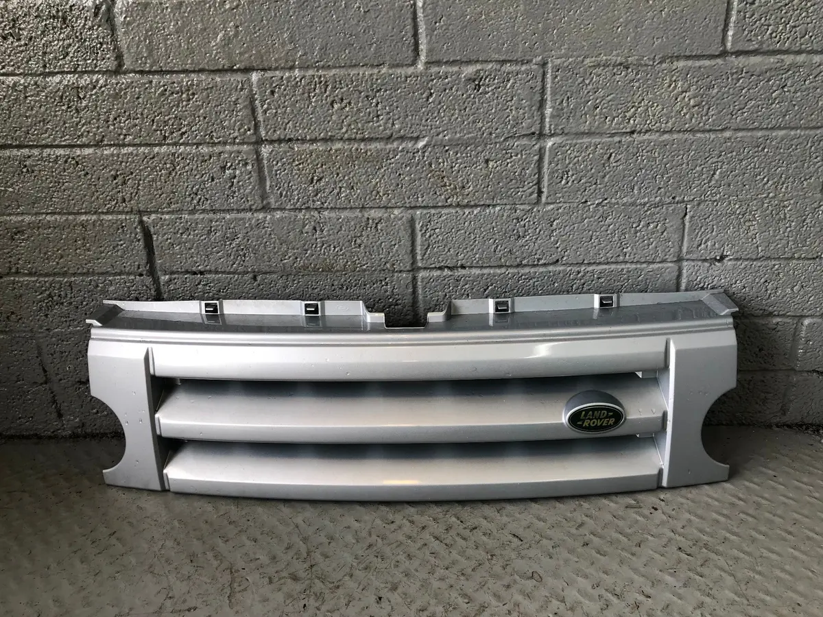 Discovery 3 Grille Front Zermatt Silver Land Rover 2004 To 2009 K17026 1
