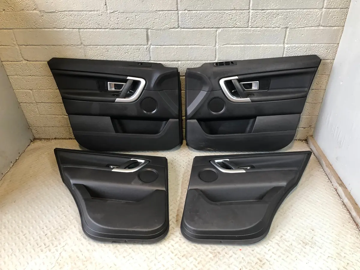 Discovery Sport Door Cards Set Of 4 In Black L550 Land Rover 2014 To 2019 L29016 1
