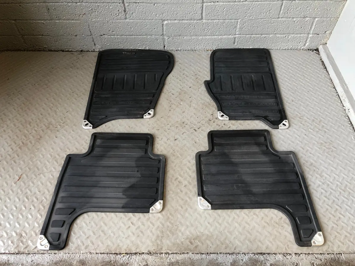 Range Rover Sport Floor Mats Rubber Heavy Duty L320 2005 To 2013 L24075 1