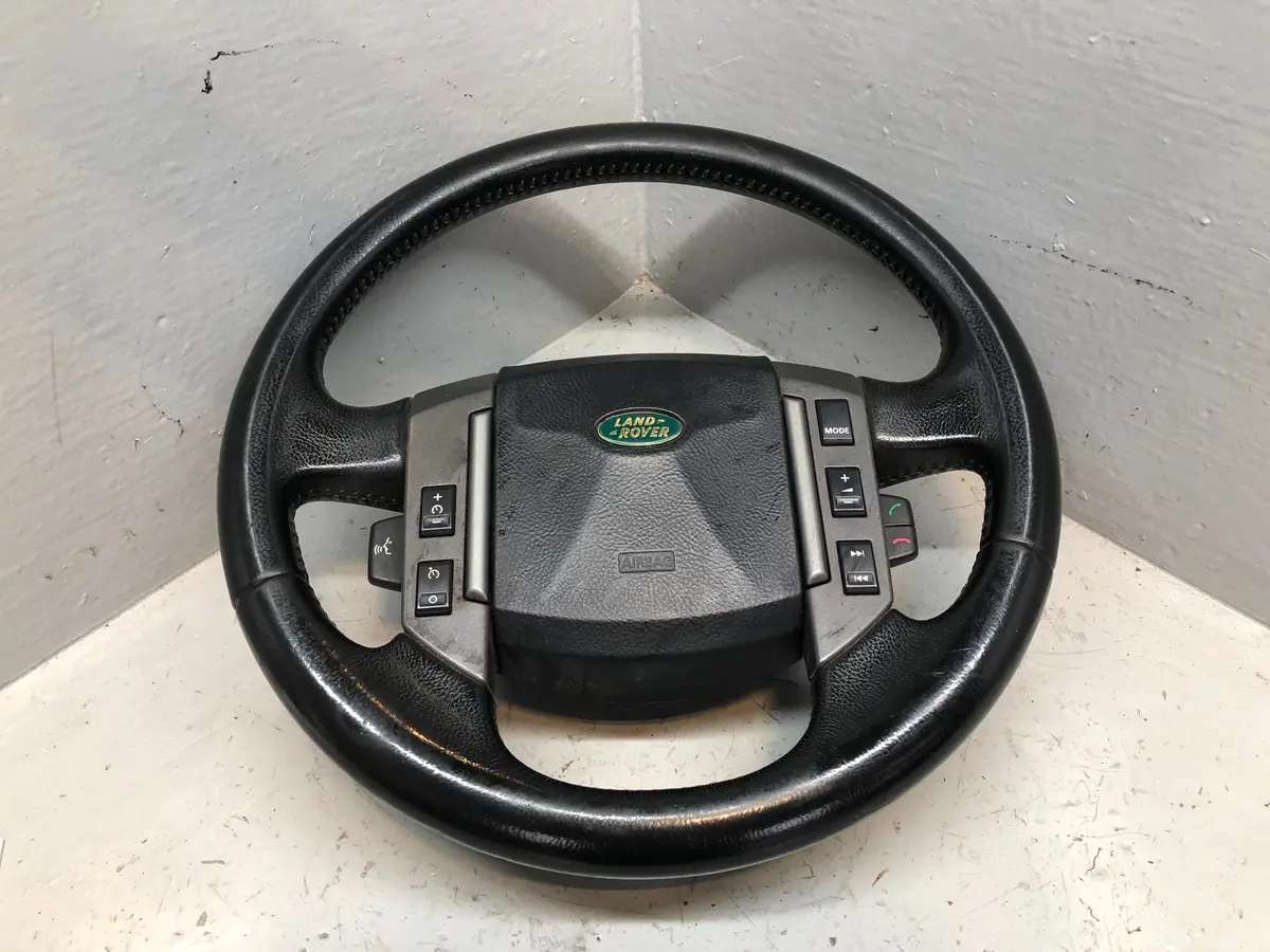 Steering Wheel Multi Function Leather Black Discovery 3 Range Rover Sport K28016 1