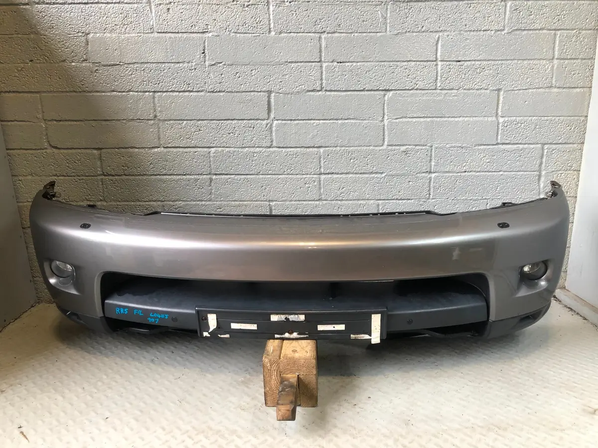 Range Rover Sport Front Bumper Stornoway Grey Facelift L320 2009 To 2013 L04115 1