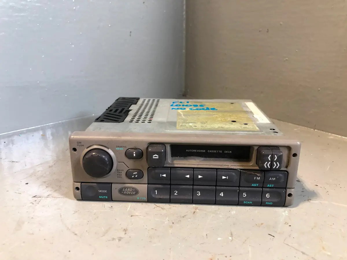 Freelander 1 Radio Cassette Stereo Head Unit 22Dc594/61L Land Rover 1998 To 2001 1