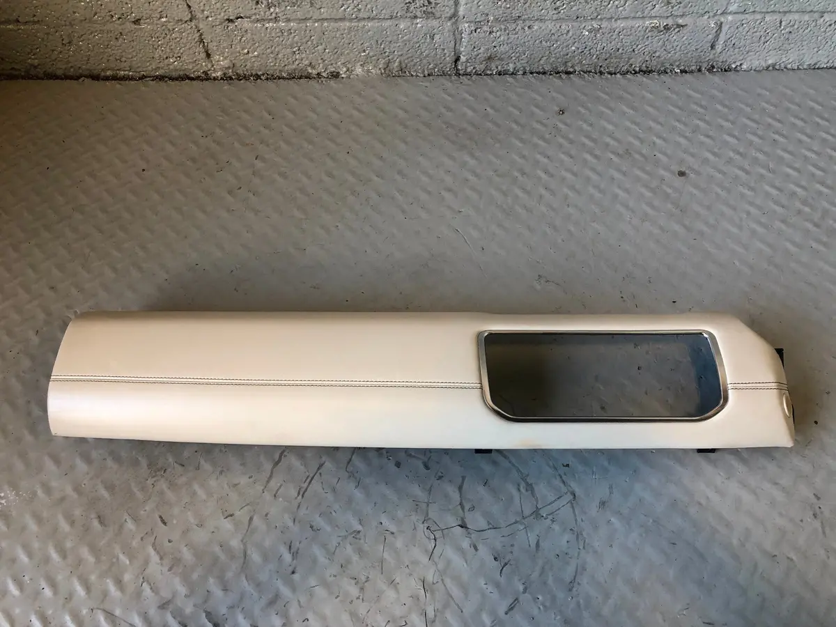 Range Rover Evoque Dashboard Panel Trim Ivory Leather L538 2011 To 2016 1