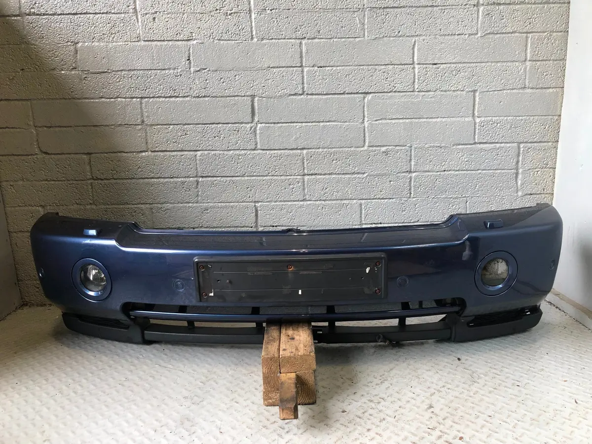 Range Rover L322 Front Bumper In Cairns Blue Lrc 849 2006 To 2009 L16125 1