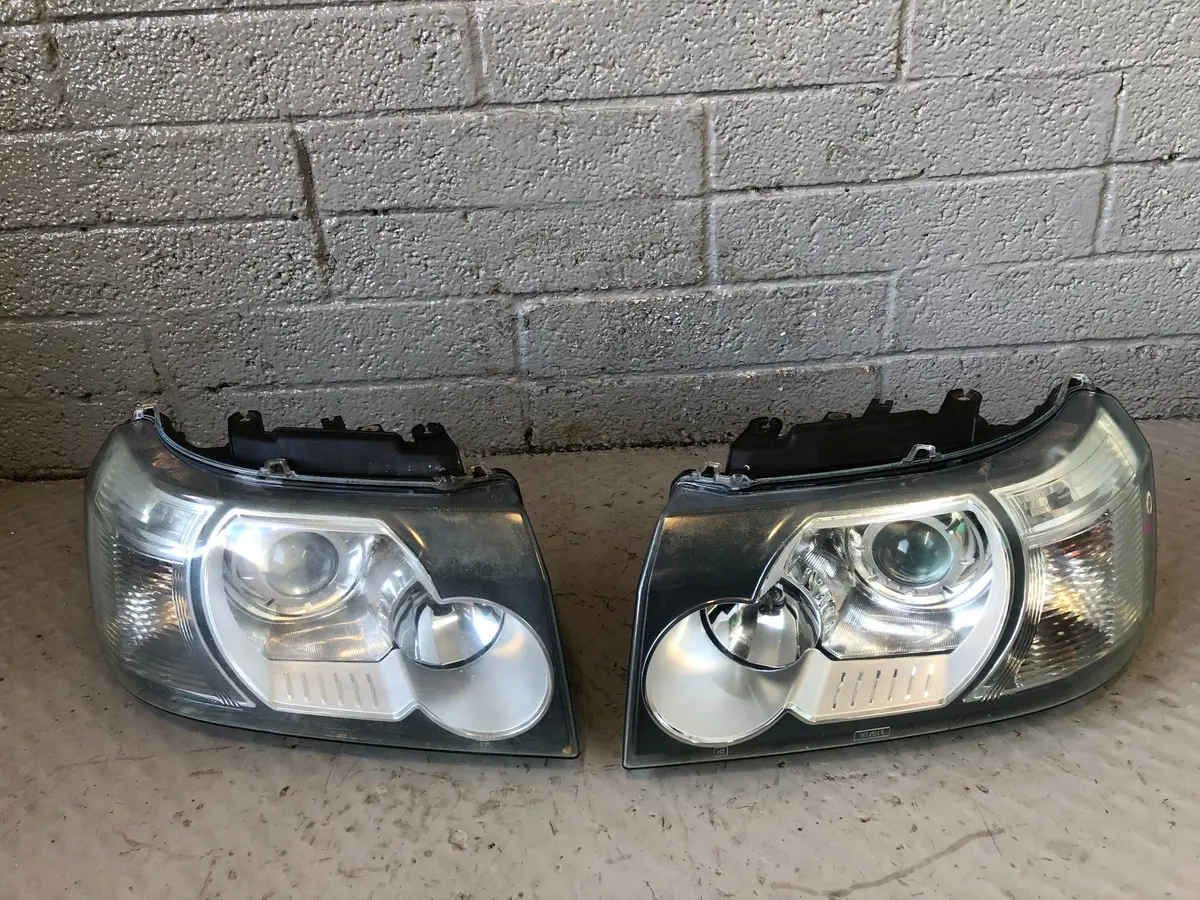 Freelander 2 Headlights Pair Xenon Left And Right Spares 2006 To 2010 Land Rover 1