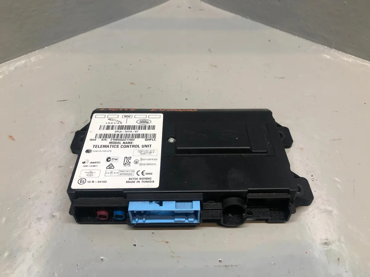 Range Rover Evoque Telematics Control Module Dpla-70718-Nt 2011 To 2018 1