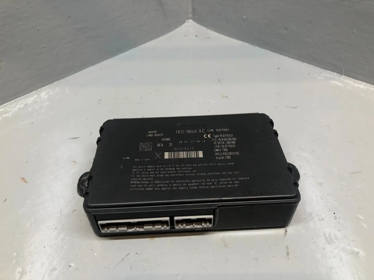 Range Rover Evoque Keyless Entry Module Fk72-19H440-Ae L538 2011 To 2018 1