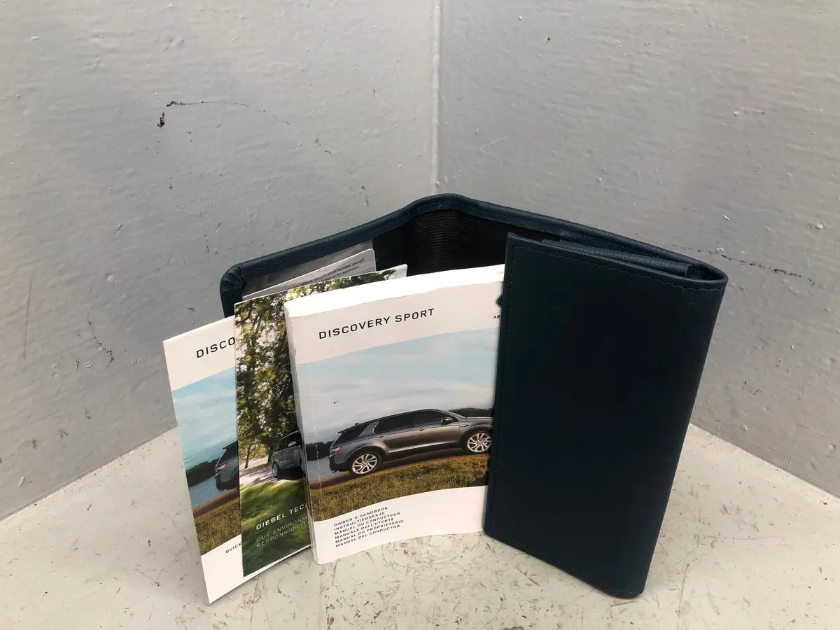 Discovery Sport Handbook Manual In Wallet L550 Land Rover 2014 To 2019 L29016 1