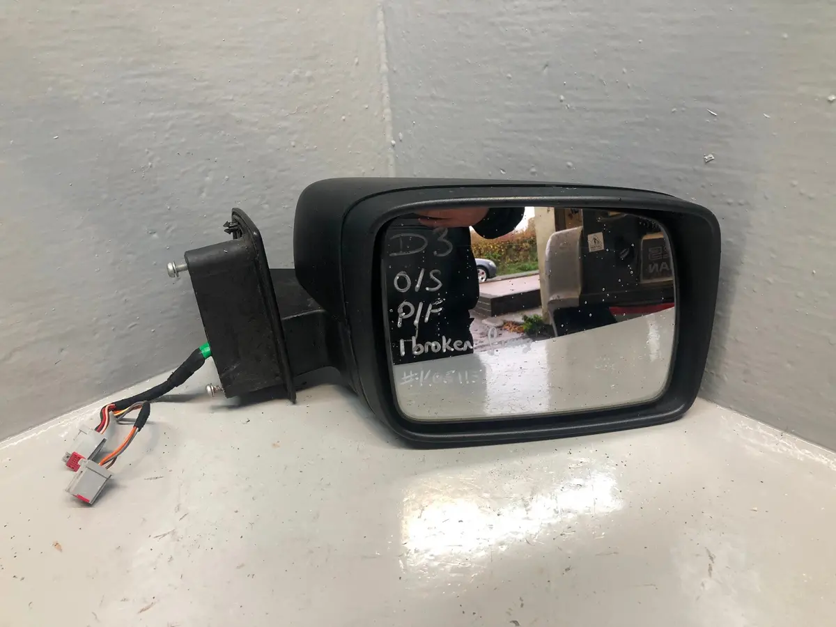 Discovery 3 Mirror Off Side Right Black Power-Fold L319 Land Rover K05115 1