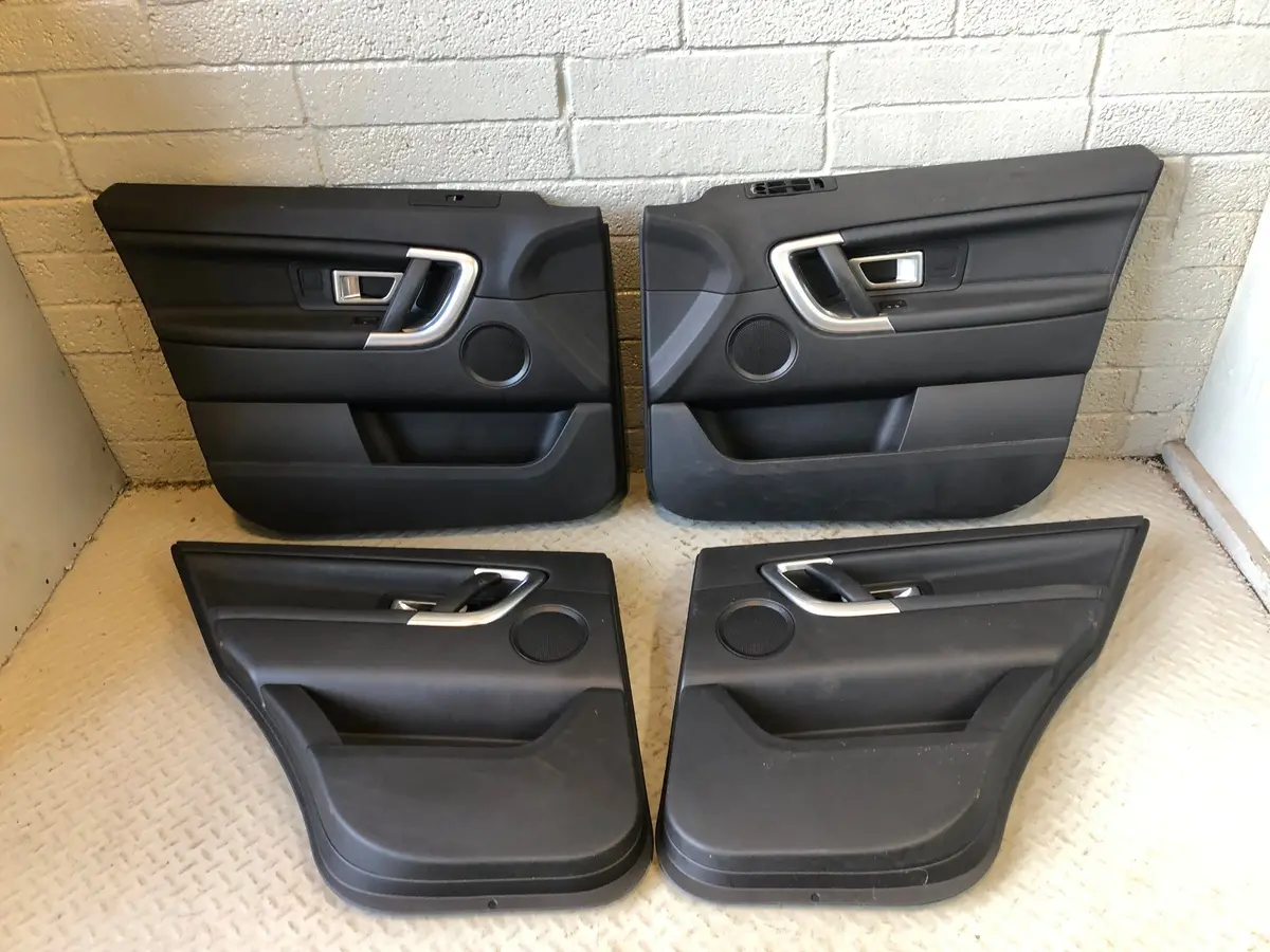 Discovery Sport Door Cards Set Of 4 In Black L550 Land Rover 2014 To 2019 1