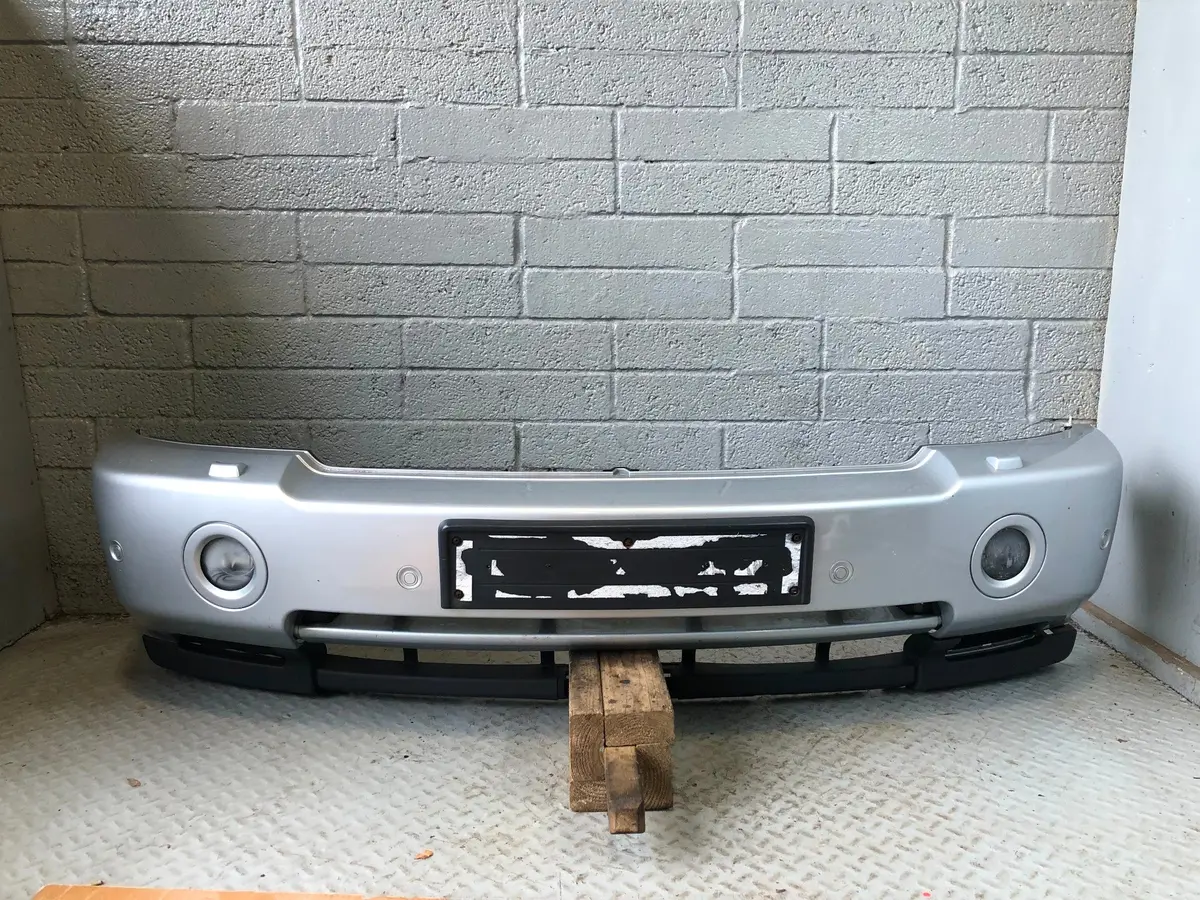 Range Rover L322 Front Bumper In Zermatt Silver Lrc 798 2006 To 2009 R30016 1