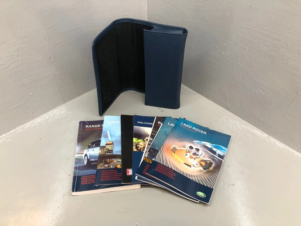 Range Rover Sport Handbook Manual User Guides In Wallet 2005 To 2009 R04036 1