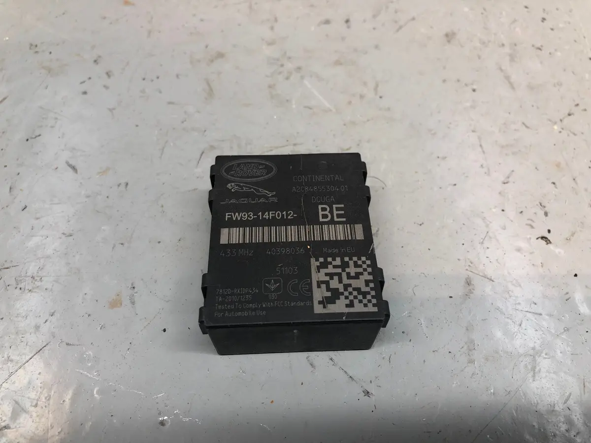Range Rover Evoque Tyre Pressure Control Module Fw93-14F012-Bf L538 2016 To 2018 1