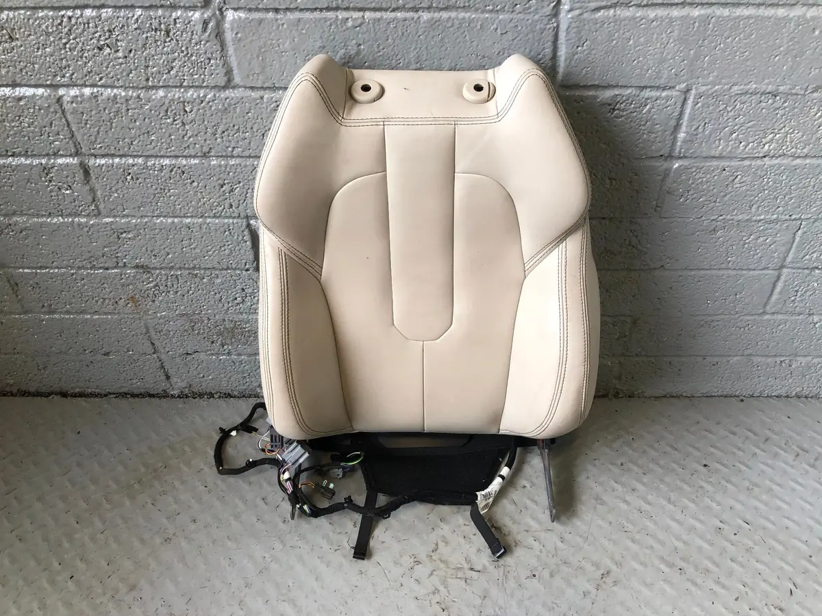 Range Rover Evoque Seat Back Front Near Side Left Leather Ivory 2011 To 2015 1