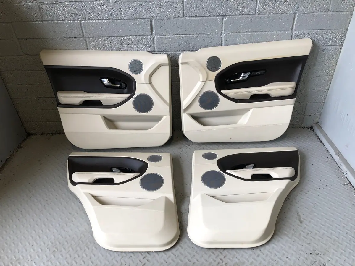 Range Rover Evoque Door Cards Set Of 4 In Ivory L538 2011 To 2015 L02095 1