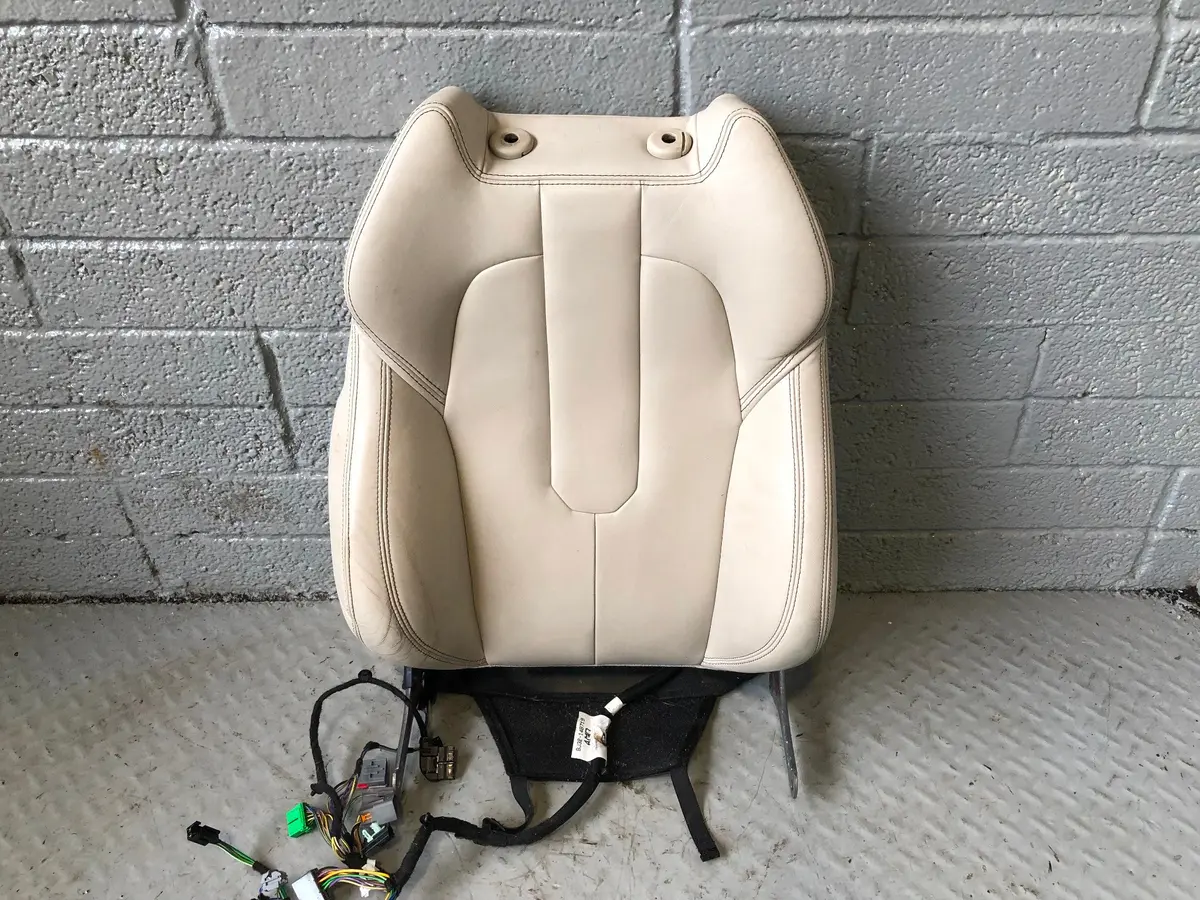 Range Rover Evoque Seat Back Front Off Side Right Leather Ivory 2011 To 2015 1