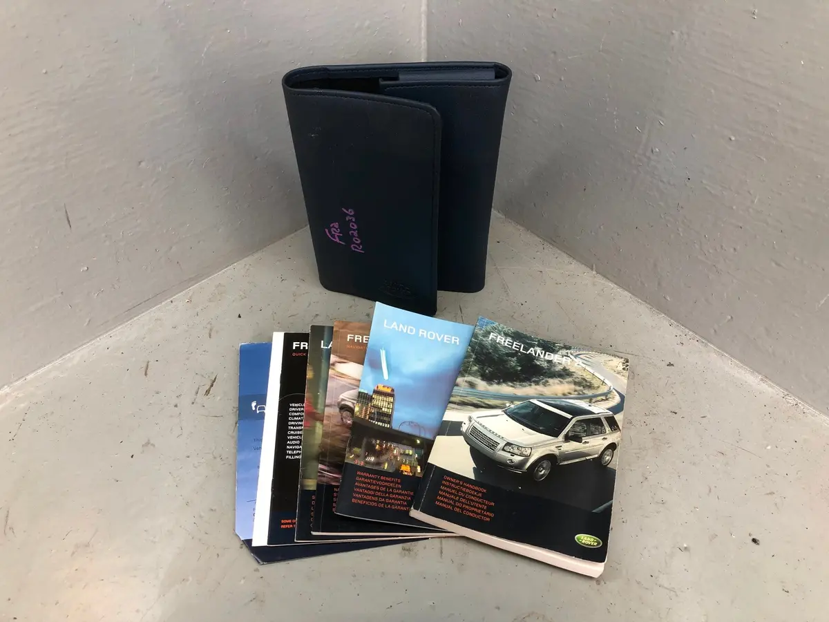 Freelander 2 Handbook User Manual In Wallet Land Rover 2006 To 2011 R02036 1