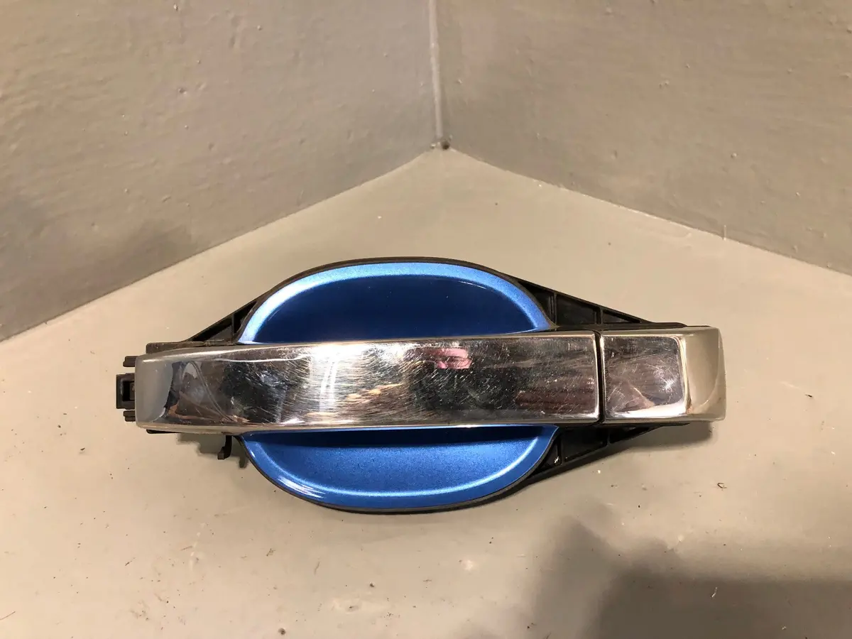 Range Rover L322 Door Handle In Monte Carlo Blue Off Side Rear 2002 To 2006 1