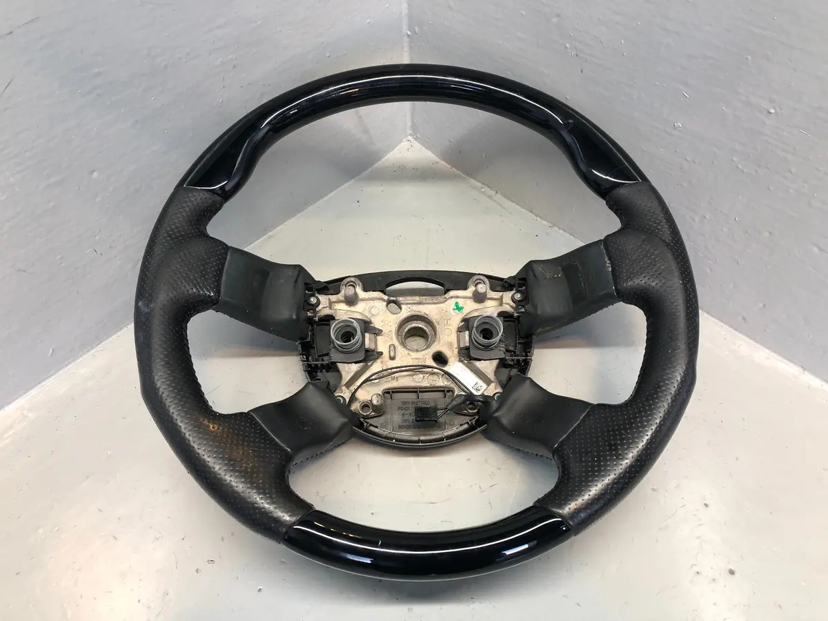 Range Rover L322 Leather Steering Wheel Piano Black 2002 To 2009 R14114 1