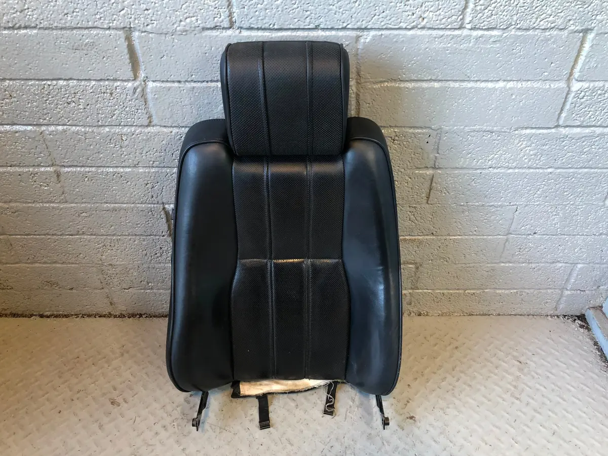 Range Rover L322 Seat Back Off Side Front Black Leather Heated Screen R14115 1
