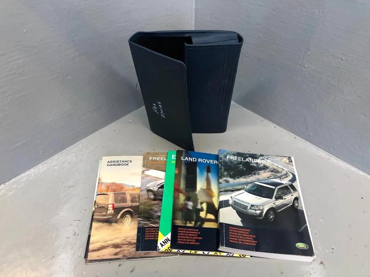 Freelander 2 Handbook User Manual In Wallet Land Rover 2006 To 2011 R30125 1