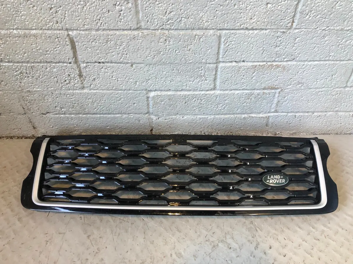 Range Rover L405 Grille Front In Black Pre-Facelift 2013 To 2015 Jpw 1