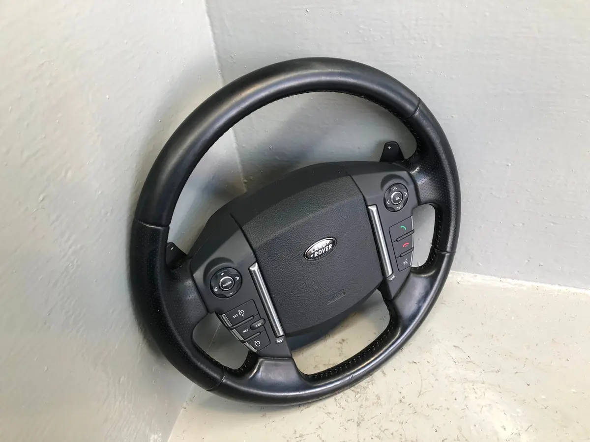 Range Rover Sport L320 Steering Wheel Leather Paddle Shift Multi Function L09026 2