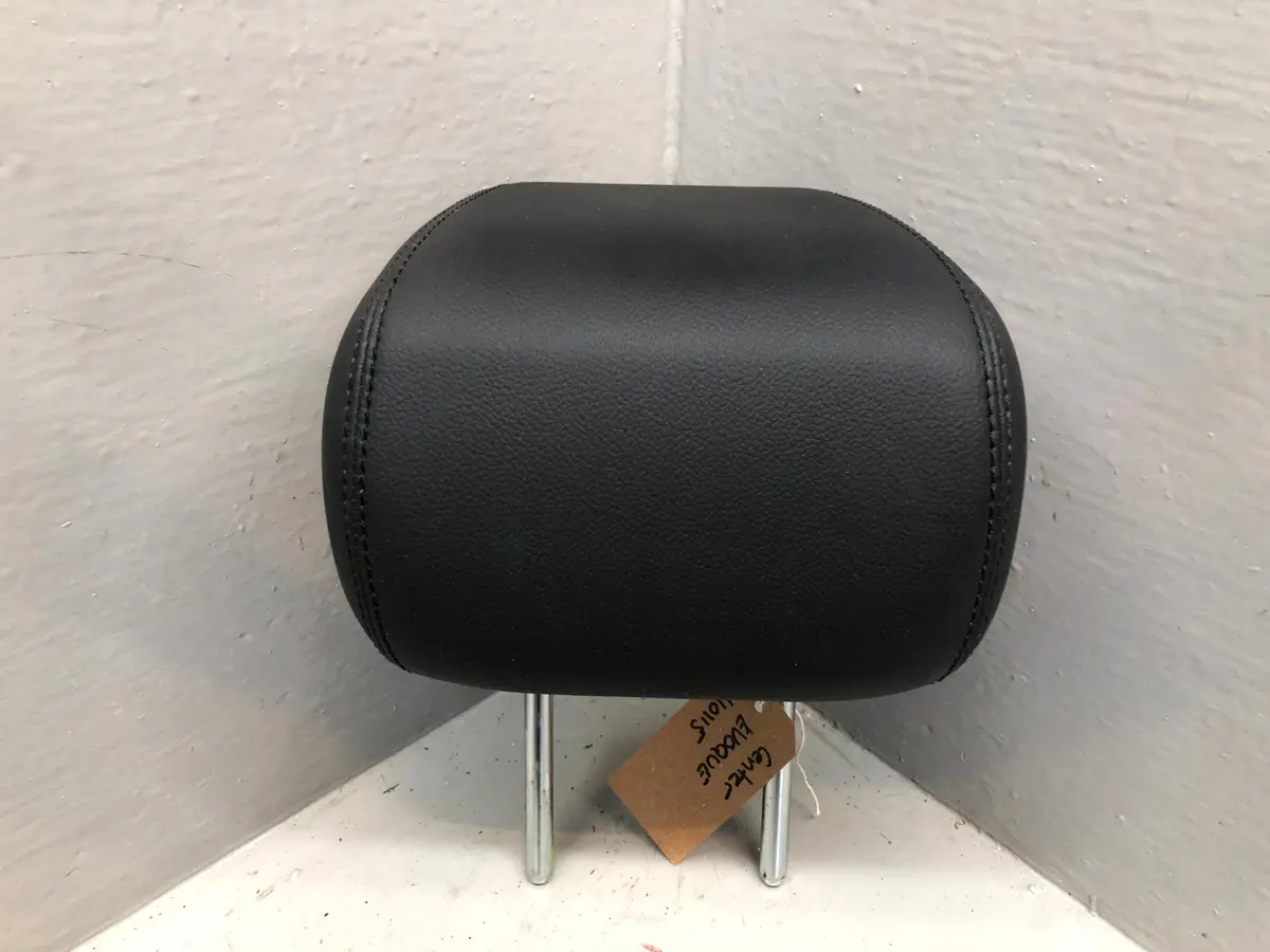 Range Rover Evoque Headrest Rear Centre Black Leather 2016 To 2018 L10115 1